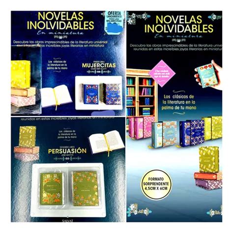 Novelas Inolvidables En Miniatura Salvat Edici N Y Mercadolibre