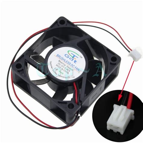 Gdstime Pieces Pin Dc Fan V Cm X X Mm Motor Cooling