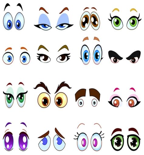 Royalty Vector Stock Cartoon Eye Set Vector Stock Wiki Fandom