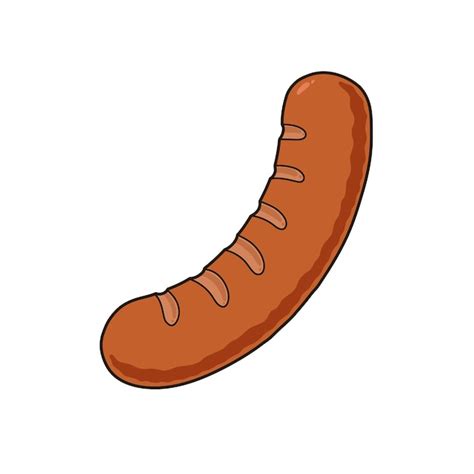 Premium Vector Sausage Vector Illustration