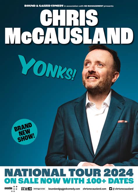Chris McCausland – “Yonks!” 2024 – HD Management