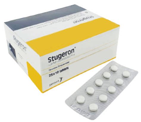 سعر ودواعي استخدام ستوجيرون Stugeron علاج التخلص من الدوخة وعلاج طنين الأذن