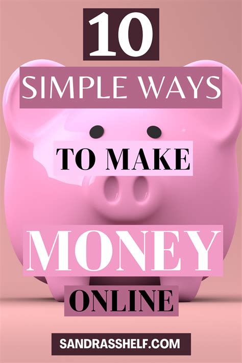 Simple Ways To Make Extra Money Online Sandra S Shelf