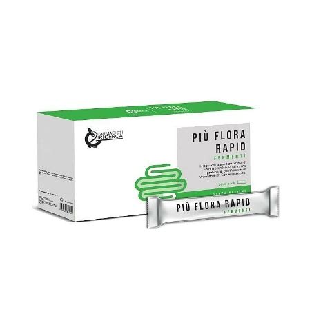 Pi Flora Rapid Integratore Fermenti Lattici Per Intestino Stick