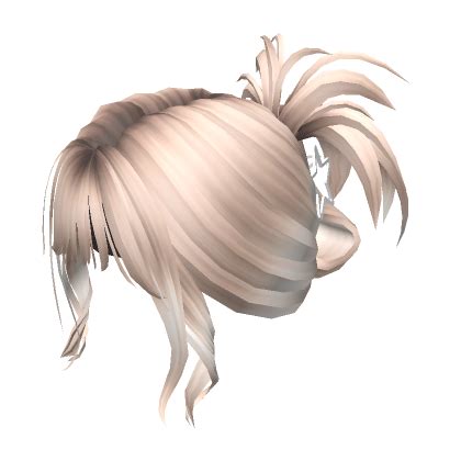 Y2K Spikey Clipped Updo Platinum Blonde Roblox