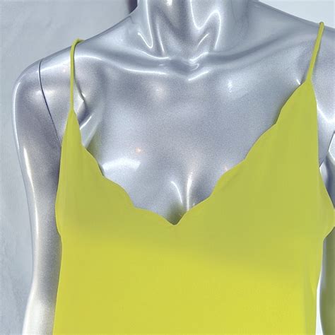 Naked Zebra Scalloped Tank Large Gem