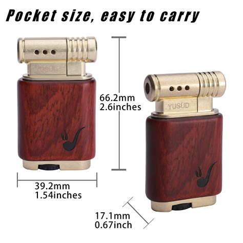 Buy Yusud Vintage Trench Lighter Cool Pipe Lighter Butane Refillable