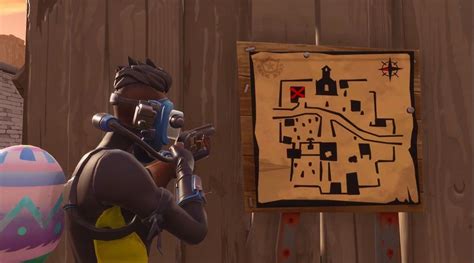 Fortnite Where To Find The Snobby Shores Treasure Map