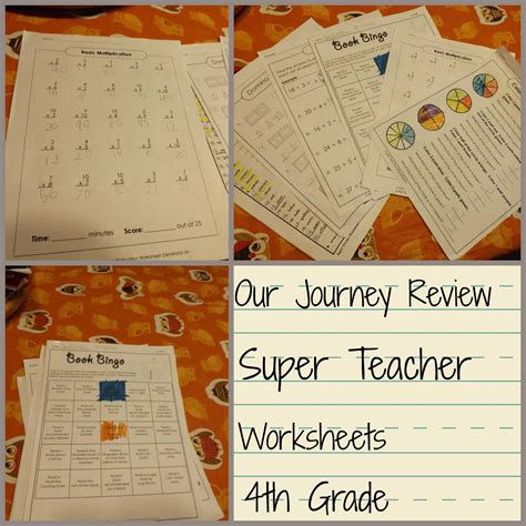 Our Journey: Super Teacher Worksheets: Individual Membership Review