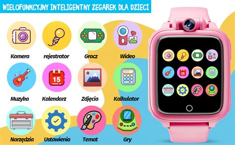 Smartwatch Dla Dzieci Inteligentny Zegarek Dla Dzieci Zabawki Dla