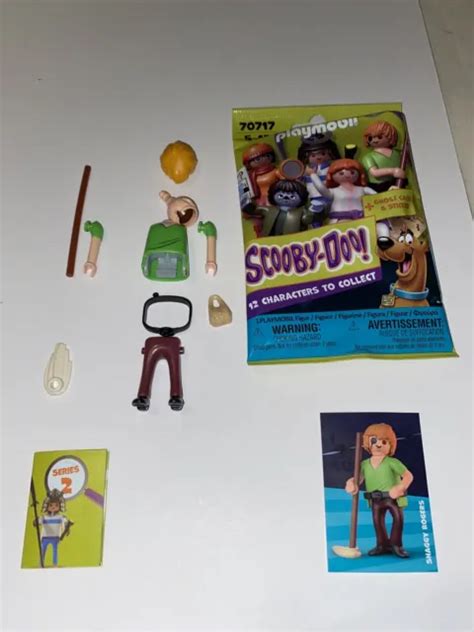 PLAYMOBIL SCOOBY DOO SERIES 2 Shaggy Daphne Fred Figures 70717 New In