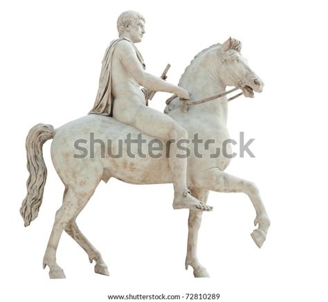 Ancient Marble Statue Nude Man Holding Stock Photo 72810289 Shutterstock