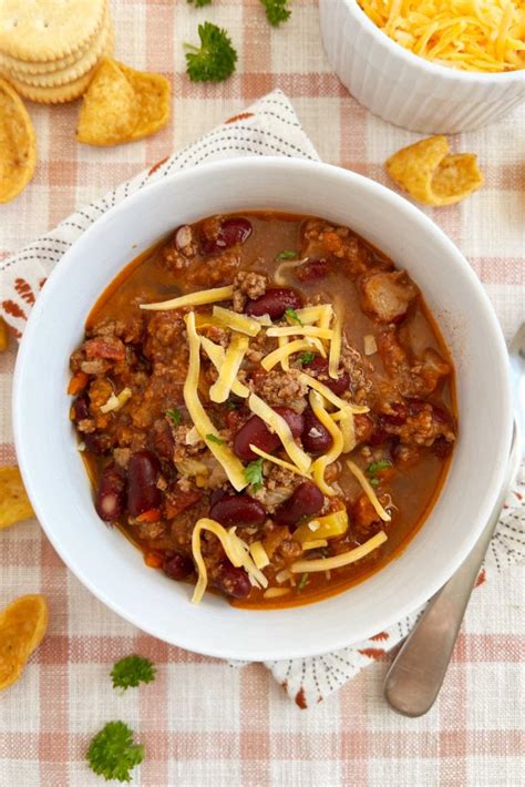 Mom S Best Chili Recipe Easy Stovetop Version Meatloaf And Melodrama