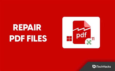 The Rescue Mission: 5 Steps To Salvage Your Damaged Pdf Files
