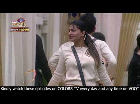 Bigg Boss Sneak Peak Day Sidharth Shukla Fight With Gauahar