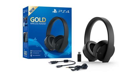 Playstation 4 Wireless Gold Edition Headset Angekündigt Play Experience