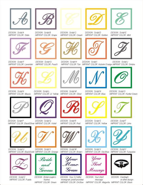 Free Printable Monogram Letters | Free Resume Templates