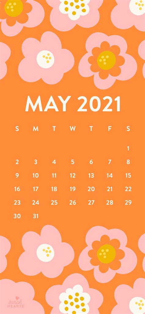 Download Caption Vibrant Colors 2021 Calendar Wallpaper