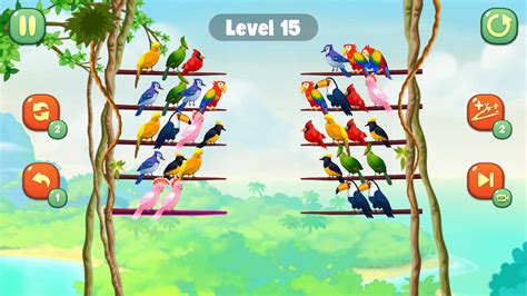 Bird Sortpuz Brain And Puzzle Games Fun And Relaxing Sortpuz Birds