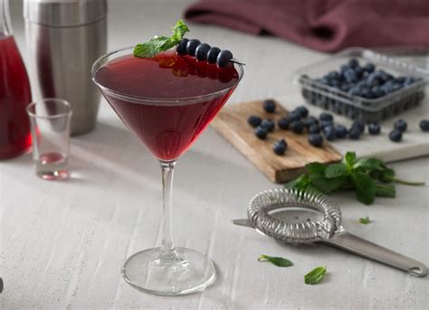 Blueberry Shaker Martini Brenda Gantt