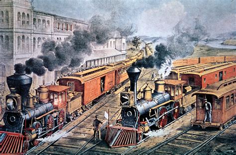Railroads Industrial Revolution The History Of Railroads From