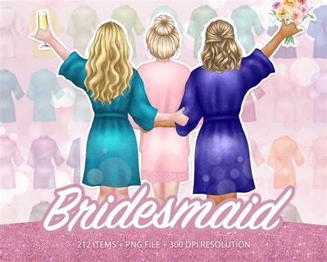 Bride And Bridesmaid Clipart Bridesmaid Clipart Navy Bridesmaid