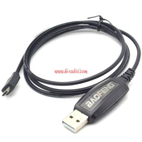 Original Baofeng T Usb Programming Cable Walkie Talkie