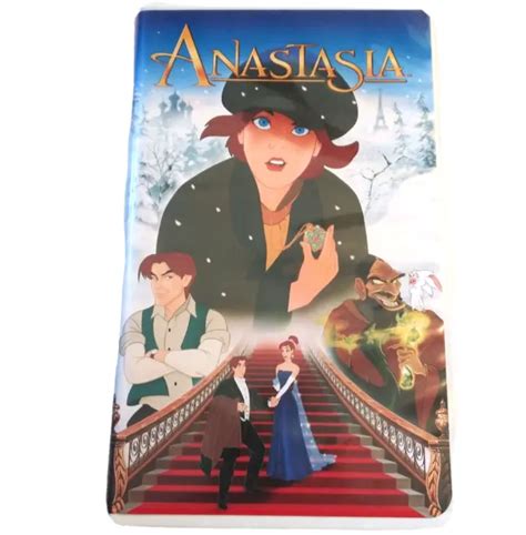 ANASTASIA VHS 1998 20th Century Fox Meg Ryan John Cusack Clam Shell