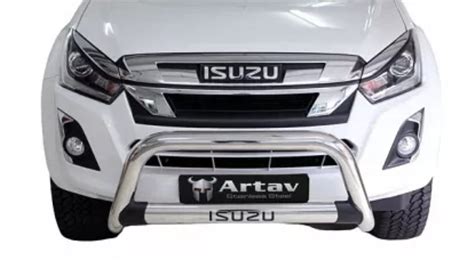 Artav Isuzu Rt Rt Nudge Bar Stainless Auto Tech Systems