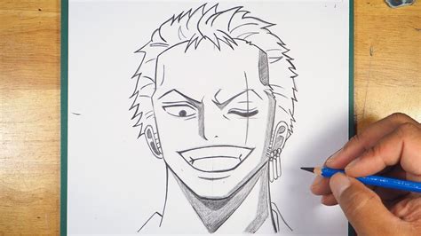 Easy To Draw How To Draw Roronoa Zoro One Piece Anime Drawing