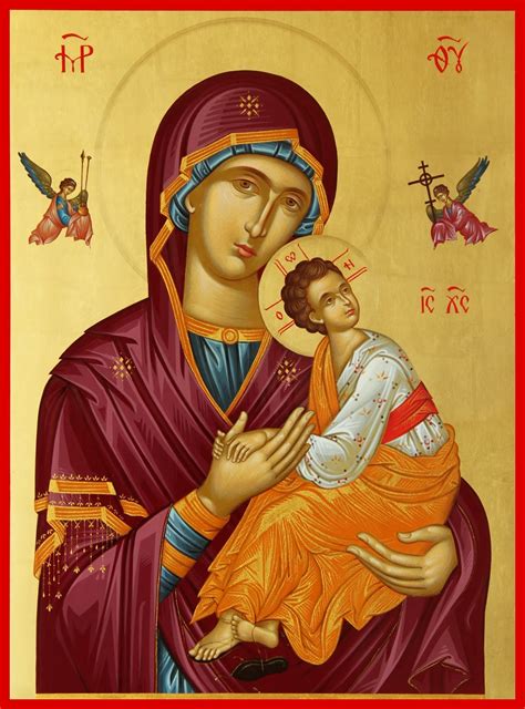 praxis atelier: Пресвета Богородица " Закрилница" (40 х 30 см.)