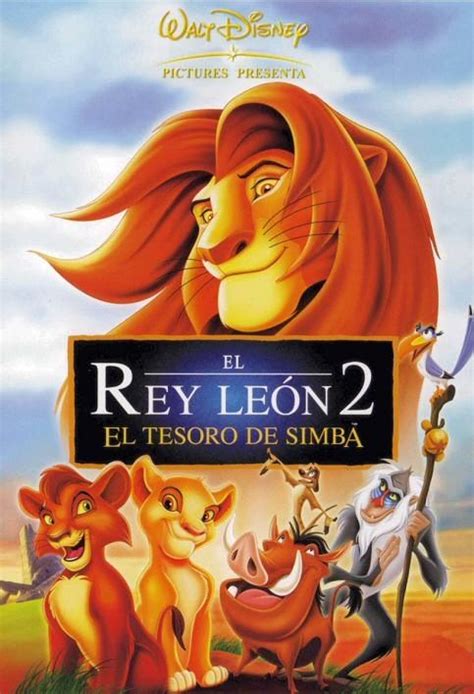 El Rey León El Tesoro De Simba El Rey Leon 2 El Rey Leon