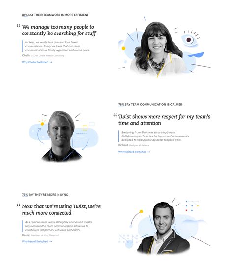 Testimonials Design