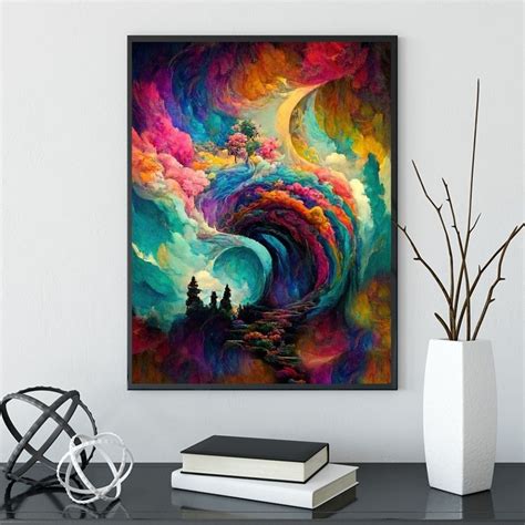 Colorful World Canvas Full Round Or Square Drill Diamond Painting