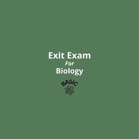 Exit Exam for Biology - LearnEthiopia