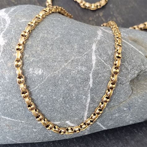 Antique Victorian 9ct Yellow Gold Chain | Ace Jewellery