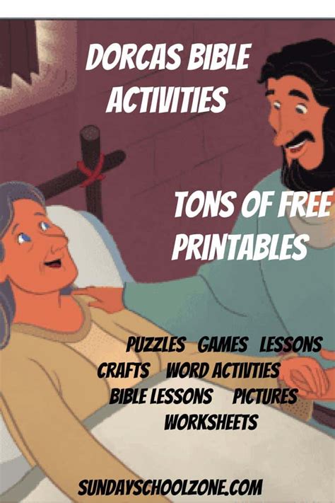 Dorcas Archives - Children's Bible Activities | Sunday School ...