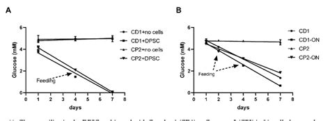 Glucose Utilization By Dpscs Cultivated With Cytodex 1 Cd1 Or