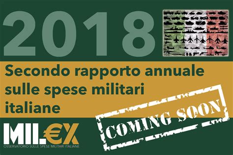 Contribuisci Anche Tu Al Rapporto Milx 2018 Sulla Spesa Militare