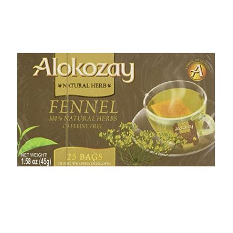 Alokozay Τσάι Μάραθος Χωρίς Καφεΐνη 25 Φακελάκια 45 g