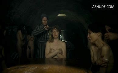 Jerrika Hinton Julissa Bermudez Lesbian Scene In Hunters Aznude