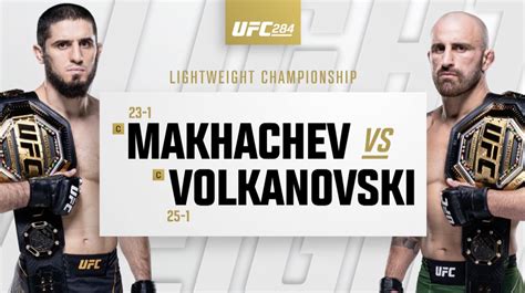 Ufc 284 Highlights Video Islam Makhachev Vs Alexander Volkanovski