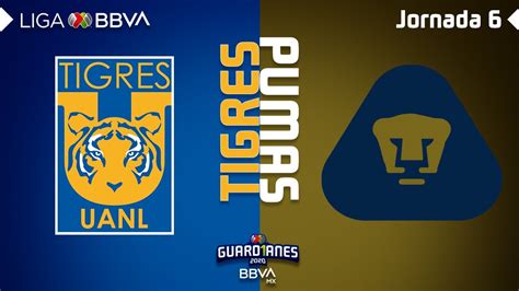 Resumen Y Goles Tigres Vs Pumas Liga Bbva Mx Guardianes