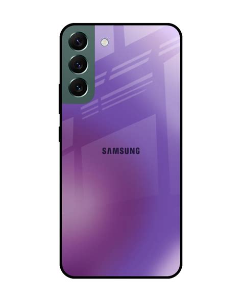 Buy Ultraviolet Gradient Premium Glass Case For Samsung Galaxy S22 Plus