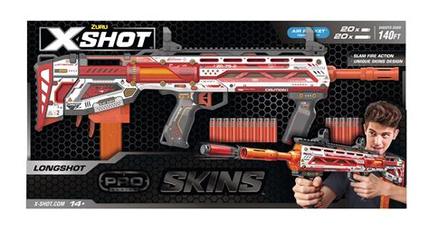 X Shot Skins Pro Series Longshot Dart Blaster Ages 14 Canadian Tire