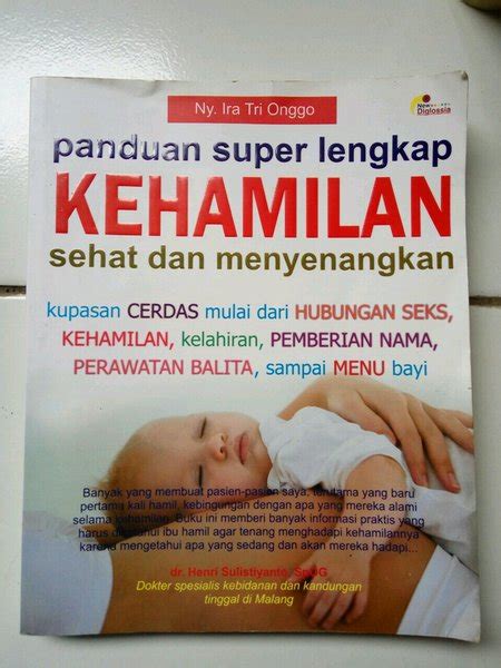 Jual Buku Panduan Super Lengkap Kehamilan Sehat Dan Menyenangkan Di