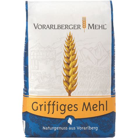 Transgourmet Österreich Vorarlberger Mehl 1kg griffig T480