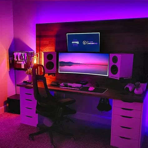 Pc Setup Anime Gaming Room