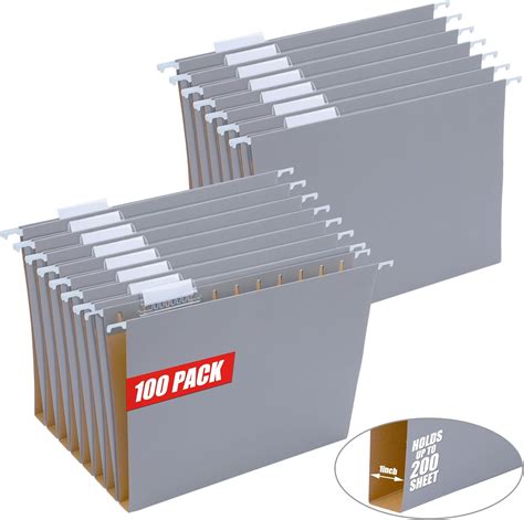 Amazon Moinchore Pcs Extra Capacity Hanging File Folders