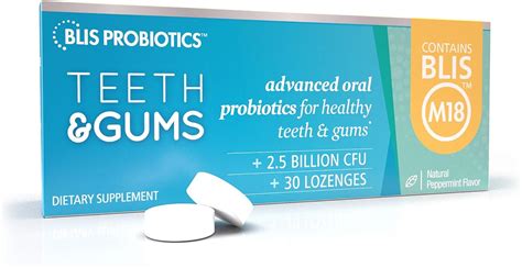 Amazon Blis Teeth Gums Oral Probiotics For Mouth M Formula